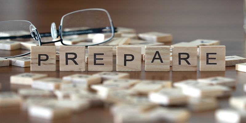 the world prepare spelled out using scrabble tiles | new hoa management