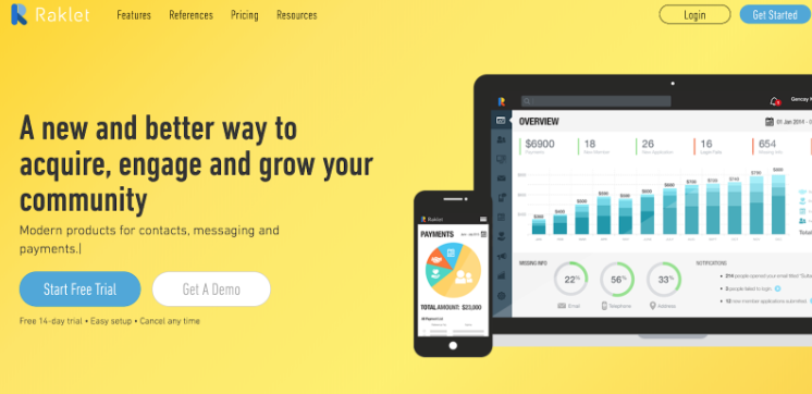 raklet website | 41 HOA software that you might not have heard about
