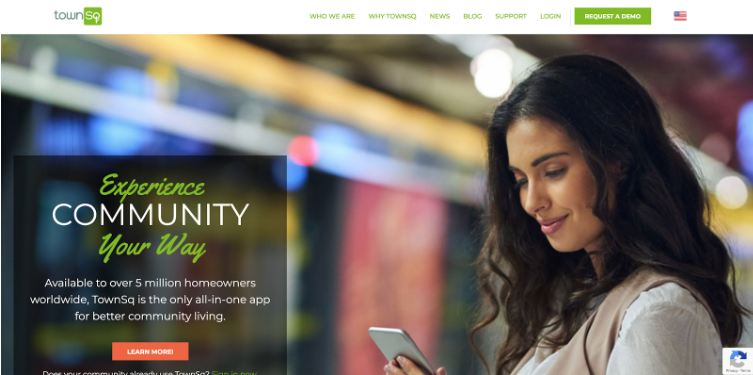 townsq website | 41 HOA software that you might not have heard about