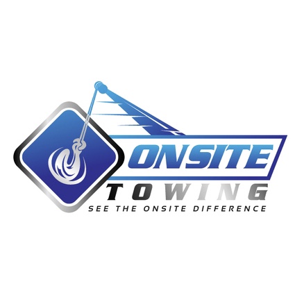 on site towing logo