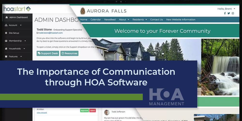 Communication through good HOA software