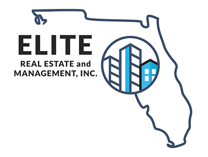 elite real estate and management logo