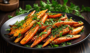 Christmas Roast Carrots