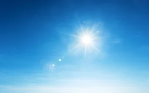 sun and blue sky | hoa summer preparation