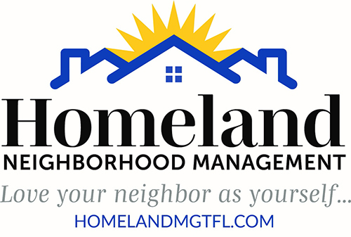 Homeland Neighborhood Management Florida Logo