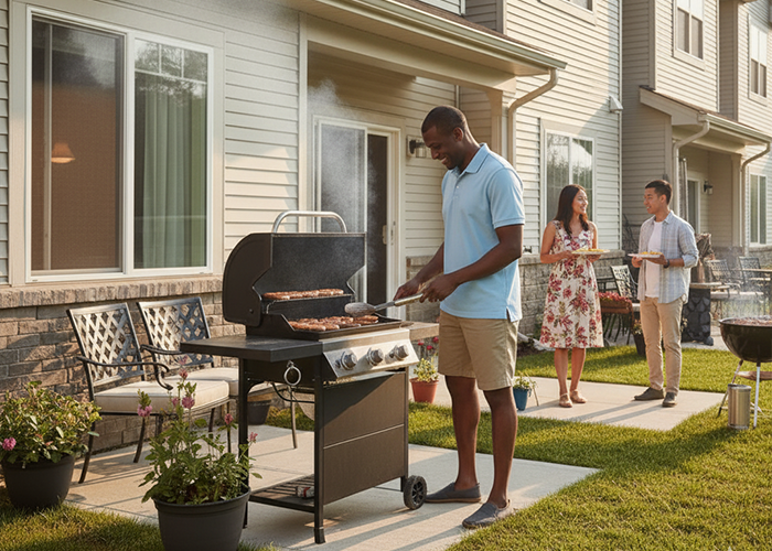 hoa grilling restrictions