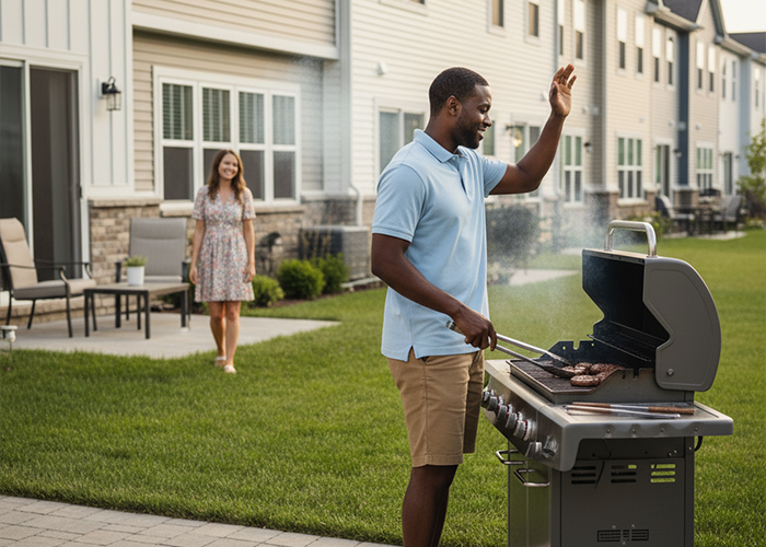 hoa grilling restrictions