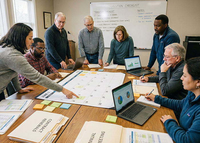 changing of HOA board members