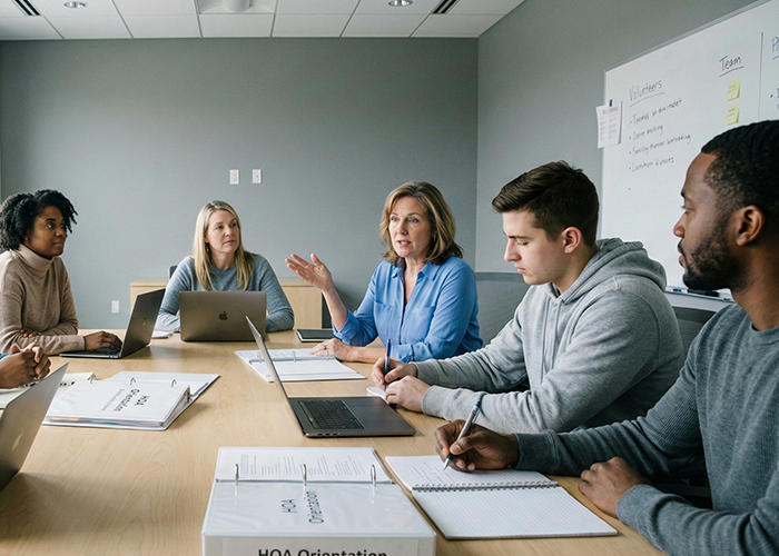 changing of HOA board members