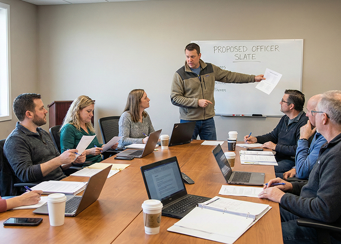 kins of HOA meetings