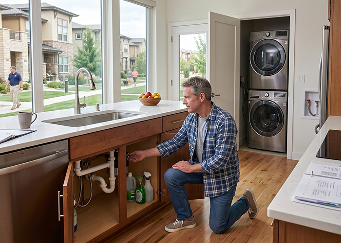 HOA plumbing responsibilities