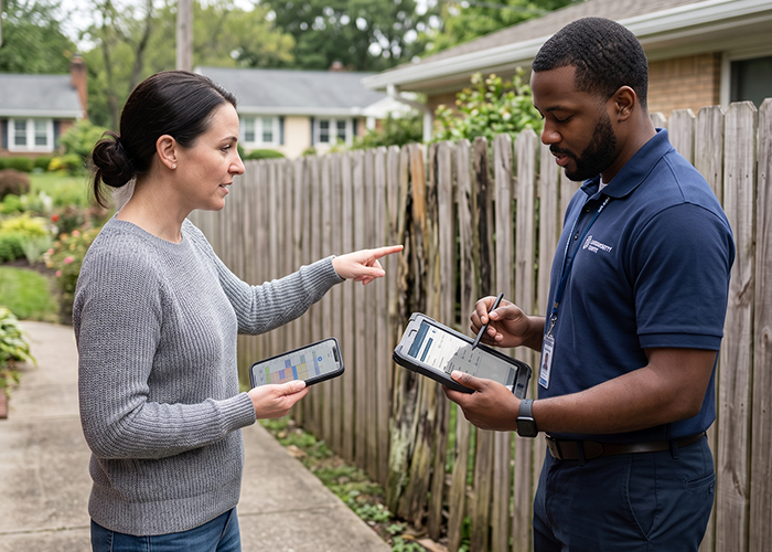 HOA violation notice
