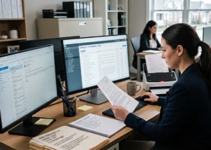 Real estate transaction files
